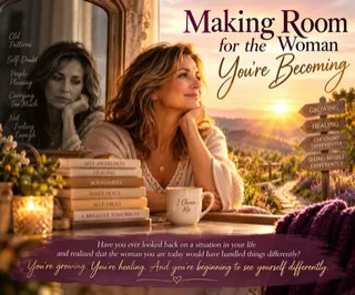 “Making Room for the Woman You're Becoming,”