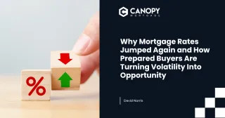 Why Mortgage Rates Jumped Again and How Prepared Buyers Are Turning Volatility Into Opportunity