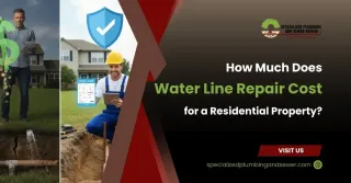 How Much Does Water Line Repair Cost for a Residential Property?