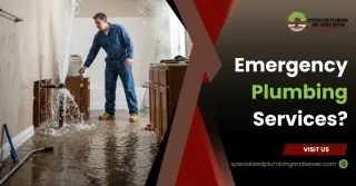 What Are the Signs That I Need Emergency Plumbing Services?