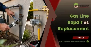 Gas leak repair vs gas line replacement: which is better?