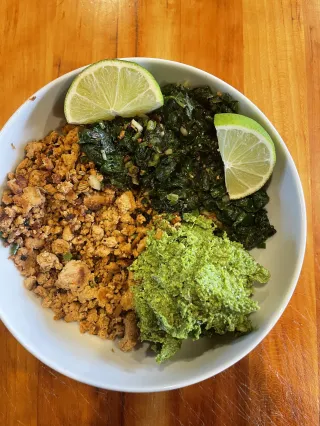 Dr. Adame's Standard Greens, Grains, Legumes Bowl 
