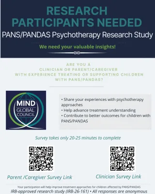 Your Voice Matters: Advancing Care for PANS/PANDAS 