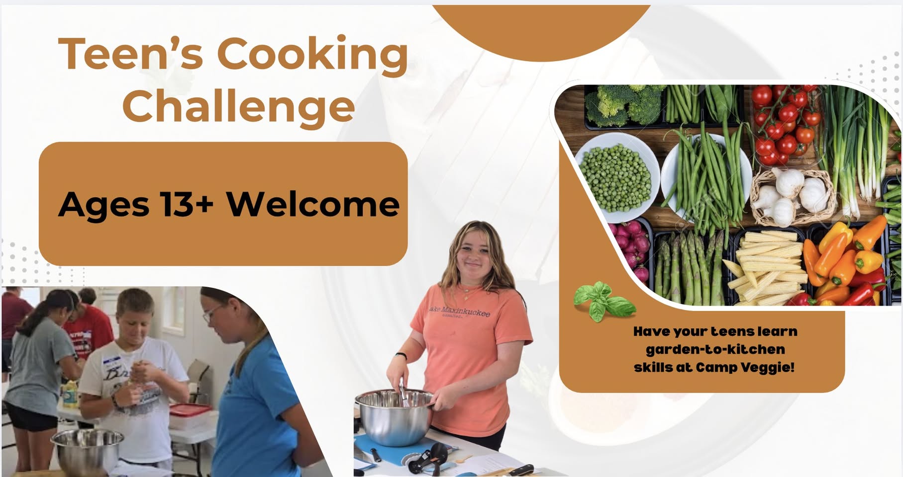 Camp Veggie Teen Dates Announced!