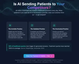 How to fix Healthcare AI visibility in 2026?