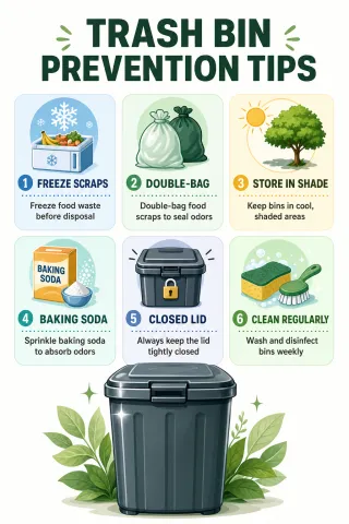 Stop Flies & Maggots: West Valley AZ Trash Bin Cleaning Tips