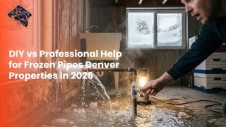 DIY vs Professional Help for Frozen Pipes Denver Properties