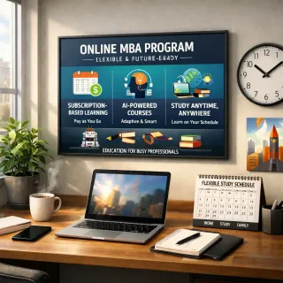Finding a Flexible MBA for Working Professionals in the AI Era