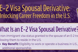 How to Unlock Career Freedom in the U.S. with the E-2 Spousal Derivative