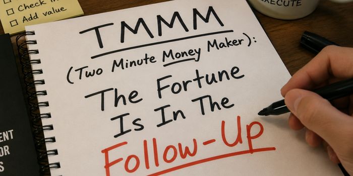 TMMM: The Fortune Is In The Follow-Up