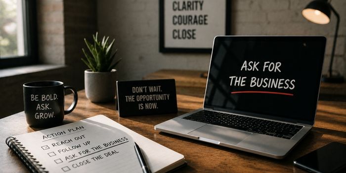 (Two Minute Money Maker) Ask For The Business!