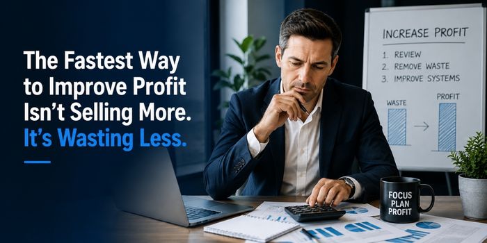 The Fastest Way to Improve Profit Isn't Selling More. It's Wasting Less.