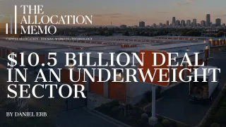 A $10.5 Billion Deal in an Underweight Sector