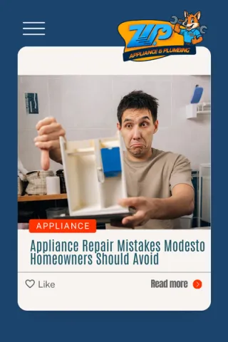 Common Appliance Repair Mistakes Modesto Homeowners Should Avoid