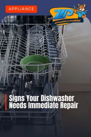 Signs Your Dishwasher Needs Immediate Repair Today