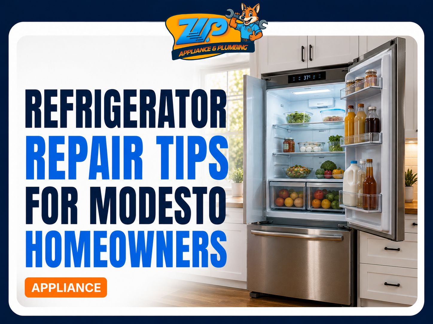 Refrigerator Repair Tips for Modesto Homeowners