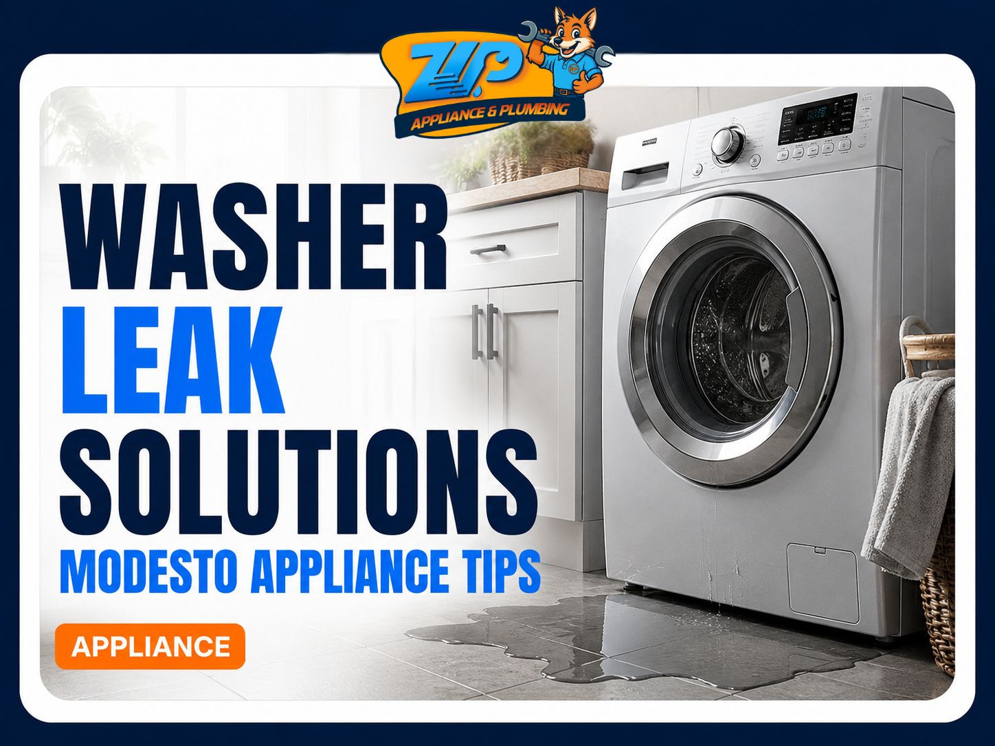 Washer Leak Solutions: Modesto Appliance Tips