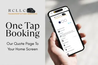 How to Add the RCLLC Transportation Quote Page to Your Phone for One-Tap Booking