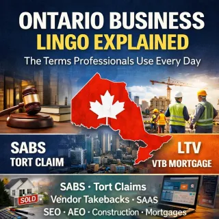 The Ontario Professional Lingo Guide: Terms You Hear but May Not Know
