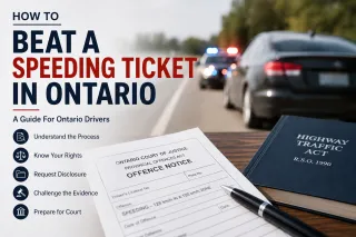 How To Beat A Speeding Ticket In Ontario