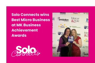 Solo Connects wins MK Business Achievement Award for Best Micro Business