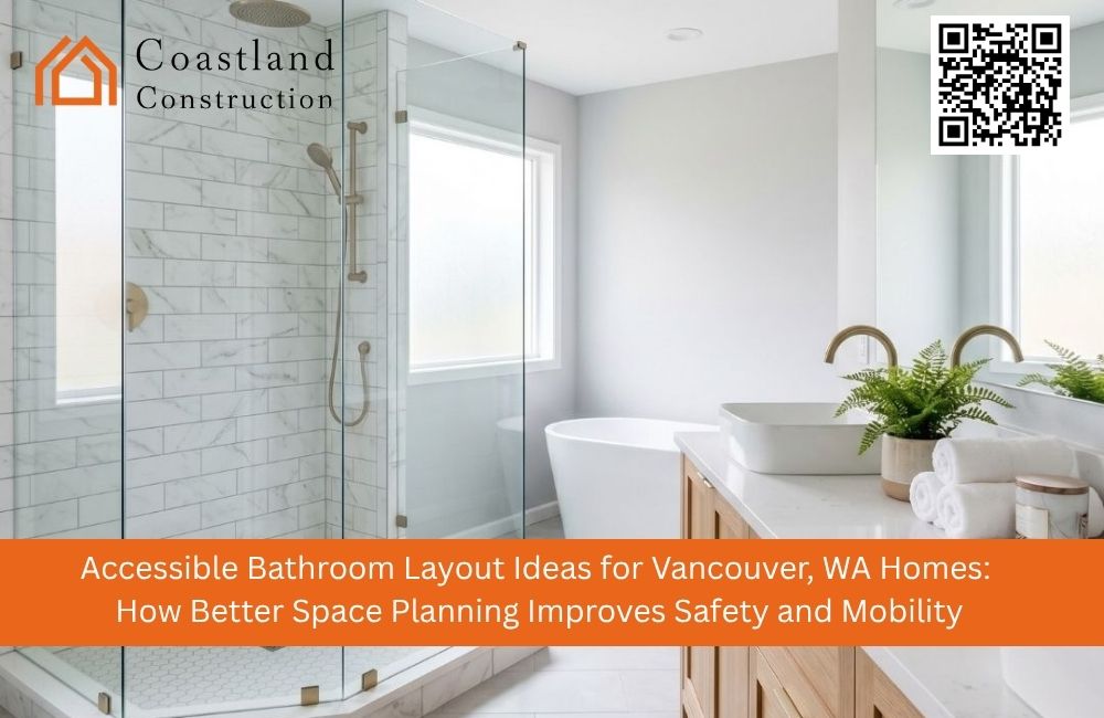 Accessible Bathroom Layout Ideas for Vancouver, WA Homes: How Better Space Planning Improves Safety and Mobility
