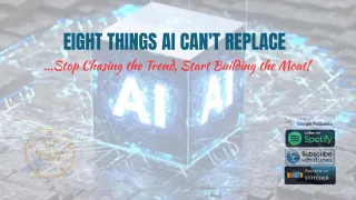 Eight things AI can't replace