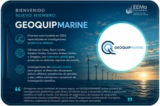 Geoquip Marine se incorpora como miembro corporativo de EEMa Colombia