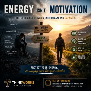 Energy Isn't Motivation