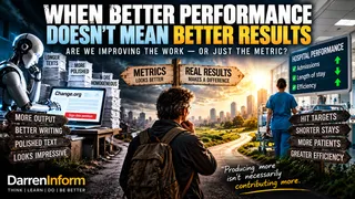 When Better Performance Doesn't Mean Better Results