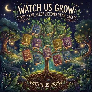 Watch us GROW: First Year Sleep, Second Year Creep!