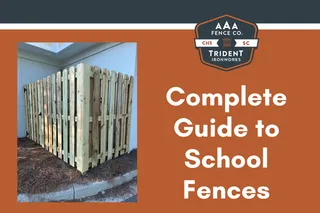 School Fencing in Charleston