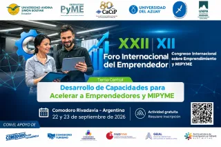 Comodoro Rivadavia será sede de un encuentro internacional que reunirá a especialistas en emprendimiento y MIPYME