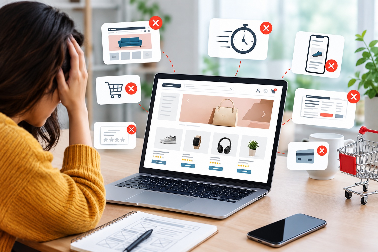 Top 10 Ecommerce Website Design Mistakes to Avoid