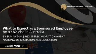 What to Expect as a Sponsored Employee on a 482 Visa in Australia