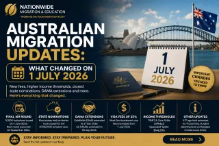 Australian Migration Updates: What Changed on 1 July 2026