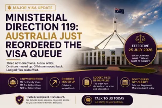 Ministerial Direction 119: Australia Just Reordered the Visa Queue