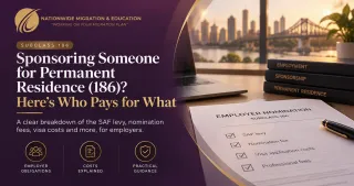186 Visa: Who Pays the SAF Levy?