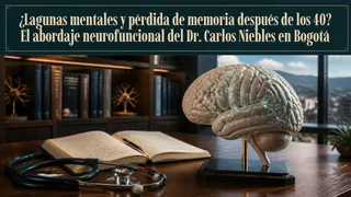 ¿Lagunas mentales y pérdida de memoria después de los 40? El abordaje neurofuncional del Dr. Carlos Niebles en Bogotá