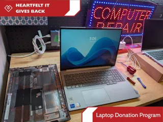 Business Laptop Donation Program: Empower Local Nonprofits