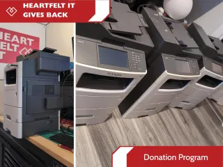  Donated Printers for Nonprofits | Heartfelt IT & Fast Forward French