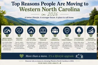 Top Reasons People Are Moving to Western North Carolina in 2026