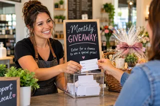 Run a Monthly Giveaway to Grow Your Business