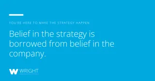 What If They Stopped Believing in the Company Before You Arrived?