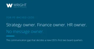 Private Equity CEO Communication Plan: The First 180 Days
