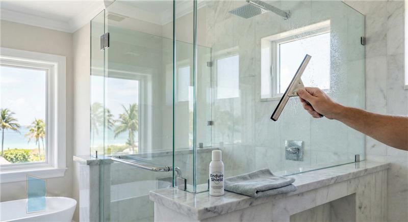The Naples Homeowner's Guide to Preventing Hard Water Stains on Shower Glass