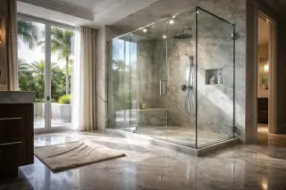 The Safety Benefits of Heavy Glass Shower Doors in Naples