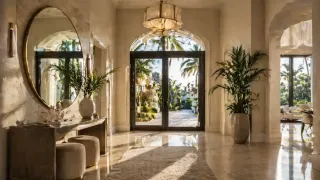 Entrance Hall Mirrors: Foyer Mirrors Large in Naples