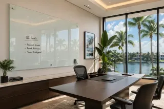 Custom Glass Marker Boards for Modern Offices in Naples