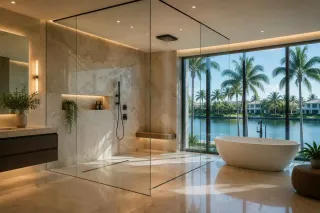 Walk-Through Glass Showers: The Ultimate Luxury